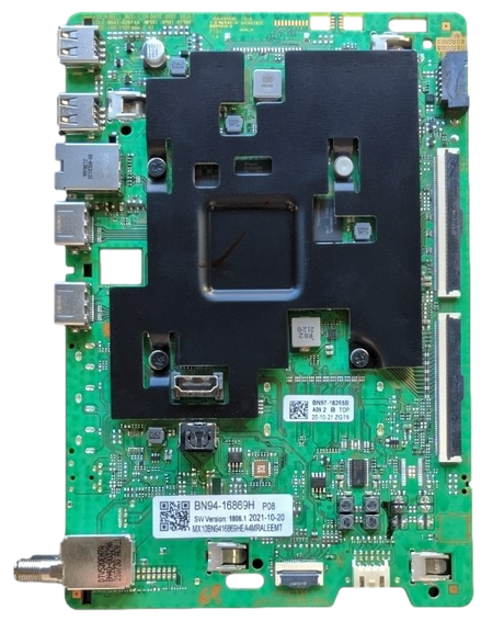 BN94-16869H Samsung Main Board, BN97-18265B, BN41-02844A, UN55AU8000F, UN55AU8000FXZA