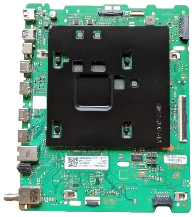 BN94-17017H, Samsung Main Board, BN97-18270M, BN41-02902A, QN50Q80AAF, QN50Q80AAFXZA