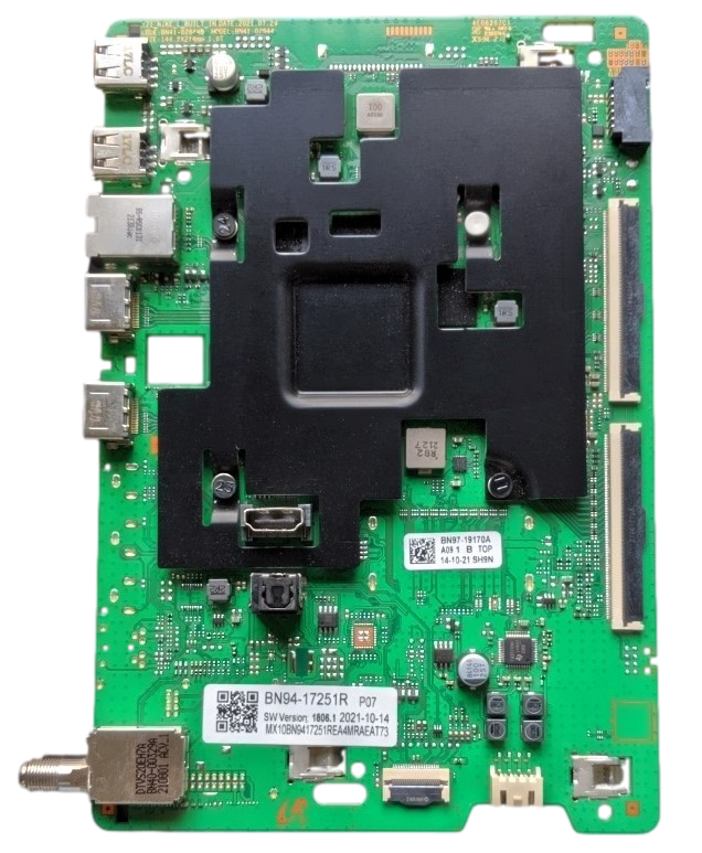 BN94-17251R Samsung Main Board, BN97-19170A, BN41-02844B, UN55AU8000FXZA