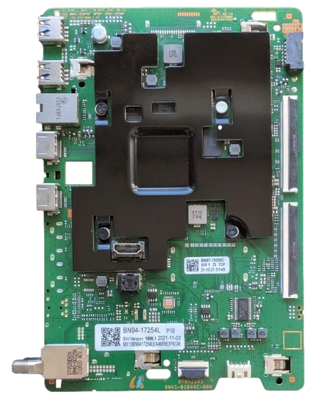 BN94-17254L Samsung Main Board, BN97-19250C, BN41-02844C, QN65Q60AAF, QN65Q60AAFXZA