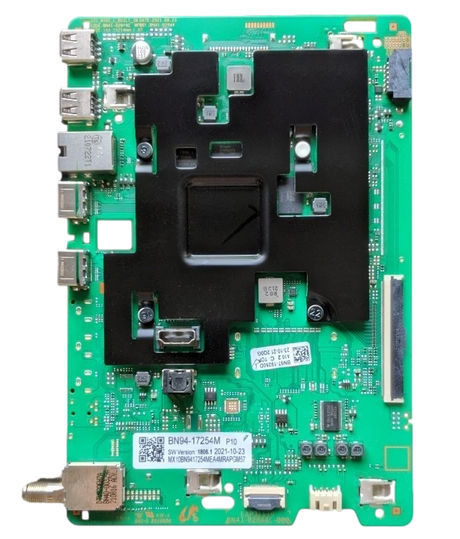 BN94-17254M Samsung Main Board, BN97-19250D, BN41-02844C, QN85Q60AAF, QN85Q60AAFXZA