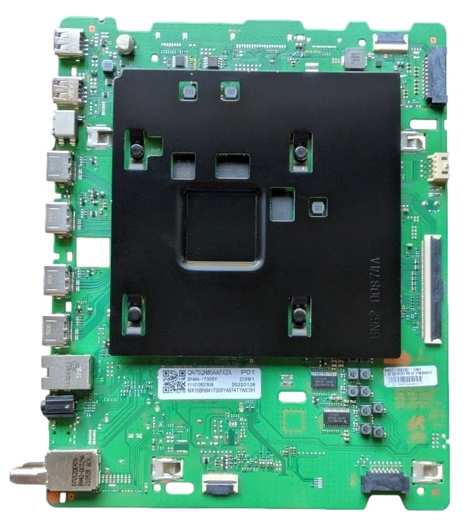 BN94-17305Y Samsung Main Board, BN97-18818C, BN41-02855C, P01, QN75QN85AAFXZA