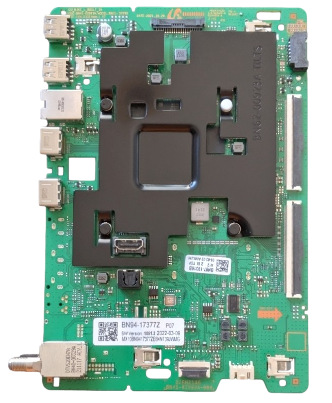 BN94-17377Z Samsung Main Board, BN97-19316B, BN41-02989A, QN65Q60RAF FA01, QN65Q60RAFXZA