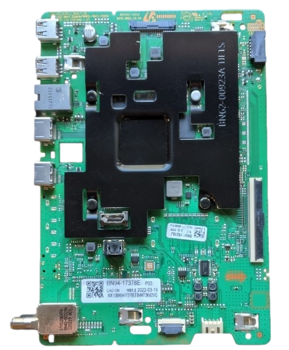 BN94-17378E Samsung Main Board, BN97-19316J, BN41-02989A, UA01, QN75Q60BAF, QN75Q60BAFXZA, QN60Q60BDFXZA, QN43Q60BAFXZA, QN75Q60BDFXZA, QN85Q60BAFXZA