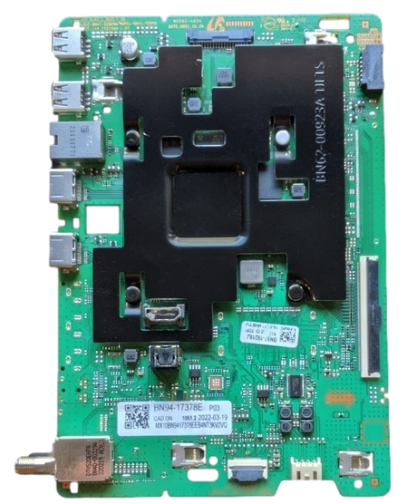 BN94-17378E Samsung Main Board, BN97-19316J, BN41-02989A, UA01, QN75Q60BAF, QN75Q60BAFXZA, QN60Q60BDFXZA, QN43Q60BAFXZA, QN75Q60BDFXZA, QN85Q60BAFXZA