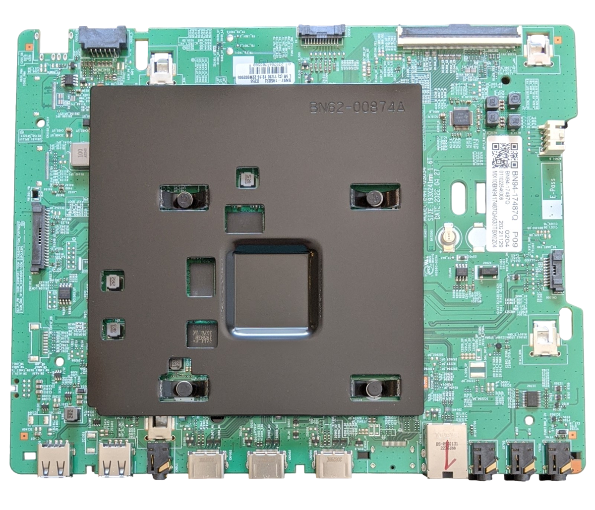 BN94-17487Q Samsung Main Board, BN97-19502J, BN41-03034B, QB65B, LH65QBBEBGCX