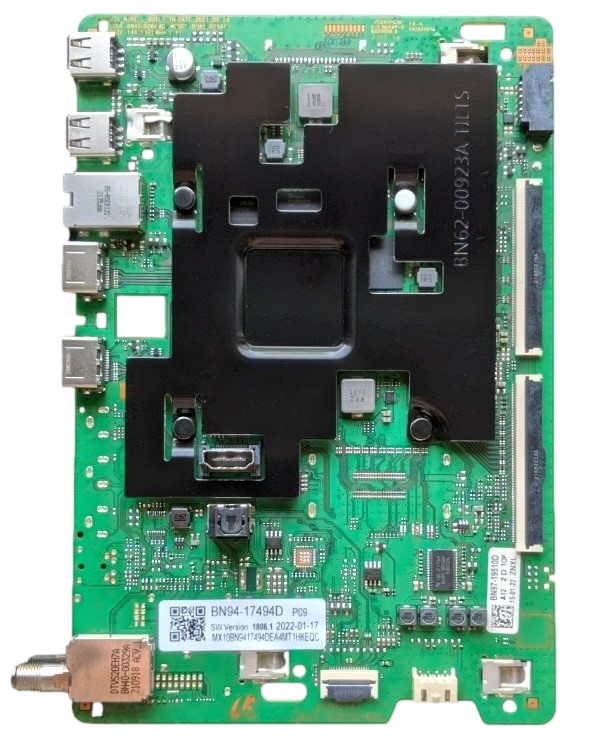 BN94-17494D Samsung Main Board, BN97-19510D, BN41-02844D, QN65Q60AAFXZA