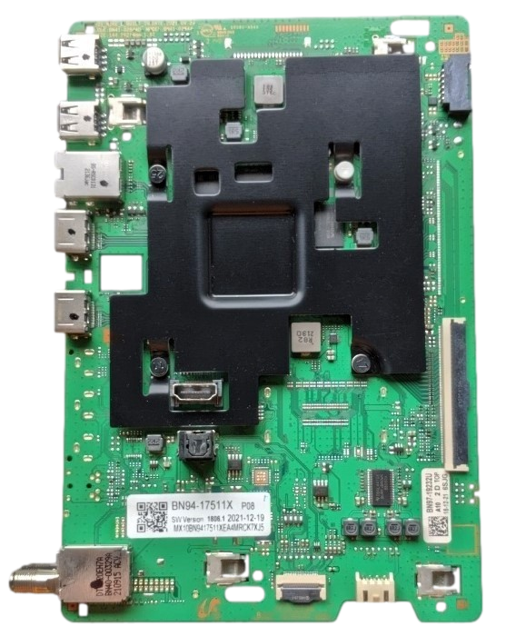 BN94-17511X Samsung Main Board, BN97-19232U, BN41-02844D, UN85AU7980FXZA, 50AU8000BXZA, UN85AU8000FXZA, UN85AU800DFXZA