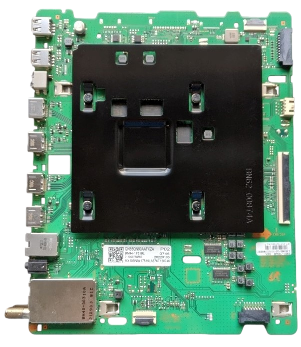 BN94-17519L Samsung Main Board, BN97-19544S, BN41-02855C, QAQ90, QN85QN90AAFXZA