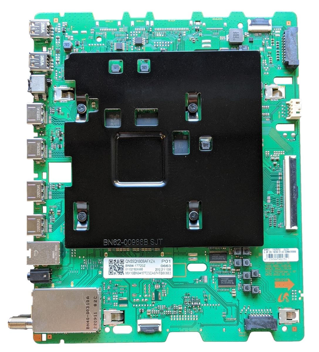 BN94-17723Z Samsung Main Board, BN97-19292U, BN41-03014D, QN55QN90BAFXZA, QN55QN90BAF