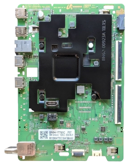 BN94-17765C Samsung Main Board, BN97-20038G, BN41-02989B, FA07, QN55Q60BAF, QN55Q60BAFXZA