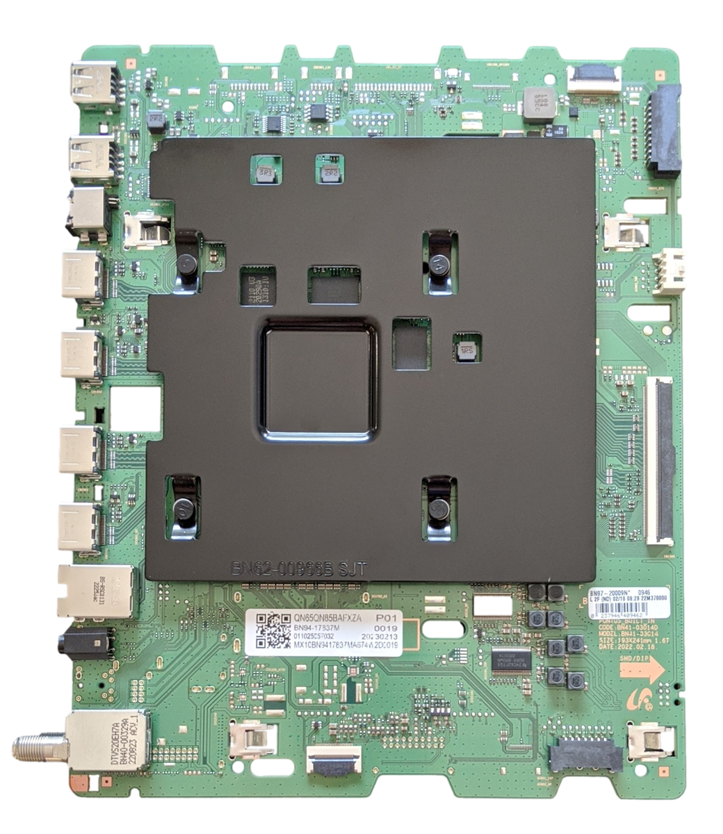 BN94-17837M Samsung Main Board, BN41-03014D, BN97-20009N, QN65QN85BAF, QN65QN85BAFXZA