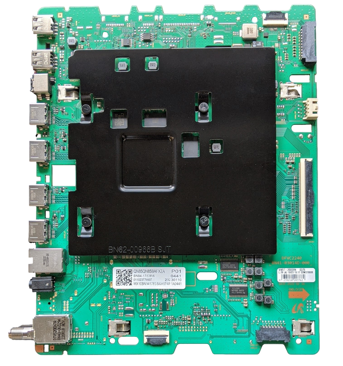 BN94-17838W Samsung Main Board, BN97-20009N, BN41-03014D, QN85QN85BAF, QN85QN85BAFXZA