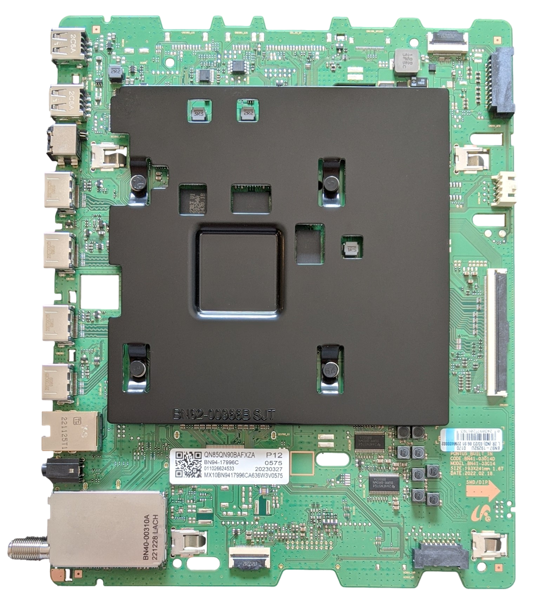 BN94-17996C, Samsung Main Board, BN97-19292U, BN41-03014, QN85QN90BAFXZA