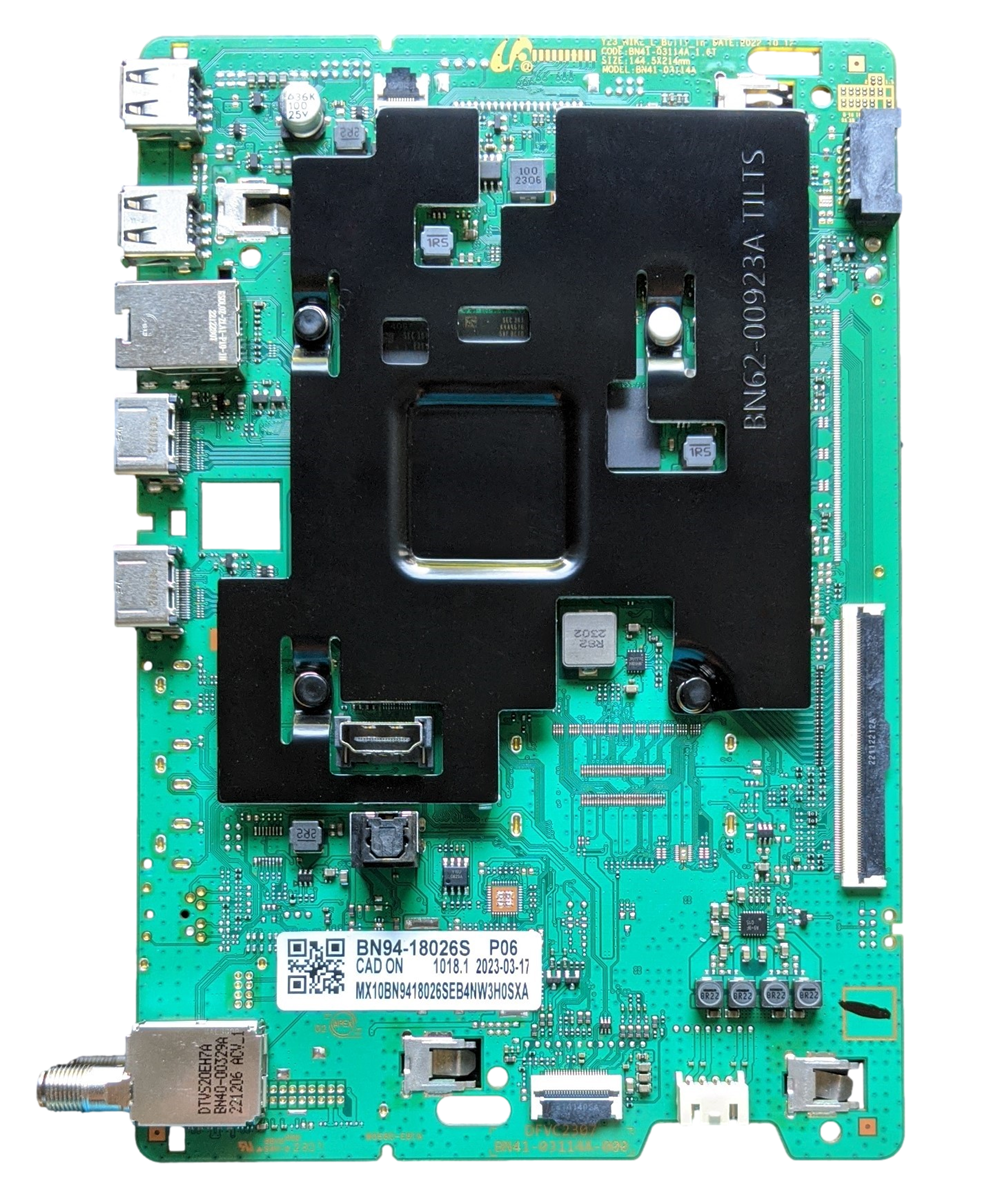 BN94-18026S Samsung Main Board, BN41-03114A, BN97-20403F, QN85Q60CAFXZA