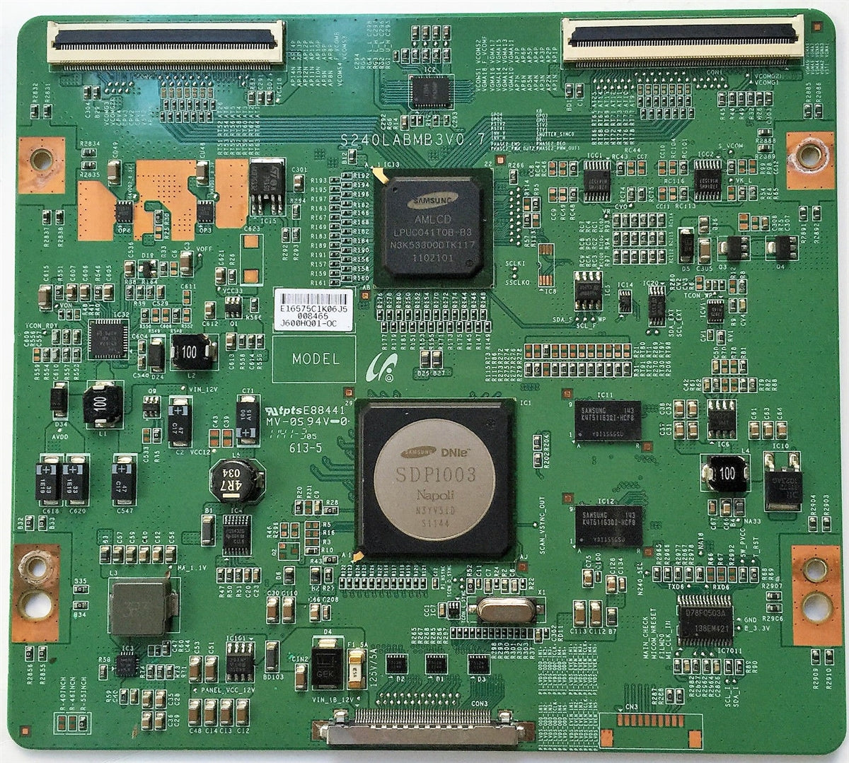 BN95-00501B Samsung TV Module, T-Con, S240LABMB3V0.7, UN55D8000YFXZA ...