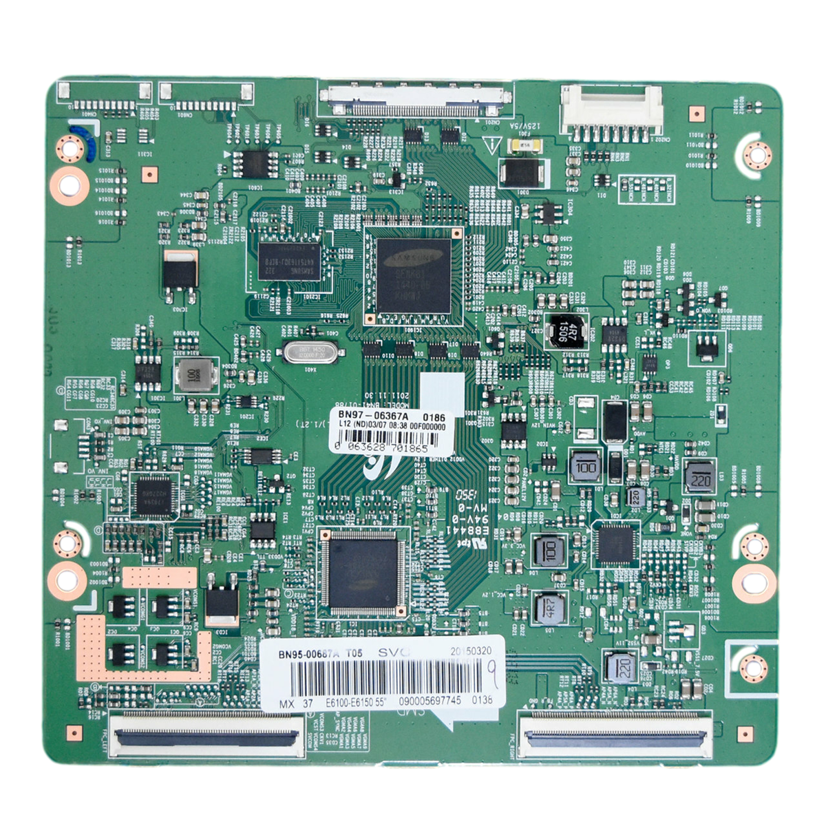 BN95-00687A Samsung T-Con Board, BN41-01788A, BN97-06367A, UN55ES6003FXZA, UN55ES6100FXZA, UN55ES6150FXZA, HG55NA790MFXZA