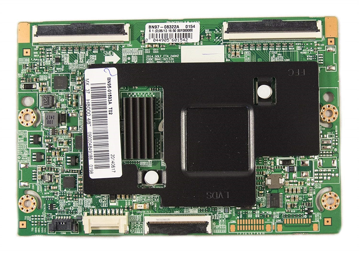 BN95-01593A Samsung TV Module, Tcon board, BN97-08322A, UN48H8000AFXZA