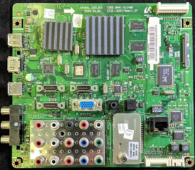 BN96-14284A Samsung Main Board, BN41-01149B, BN97-04318A, LN46B630N1FUZA, LN46B630N1FXZA