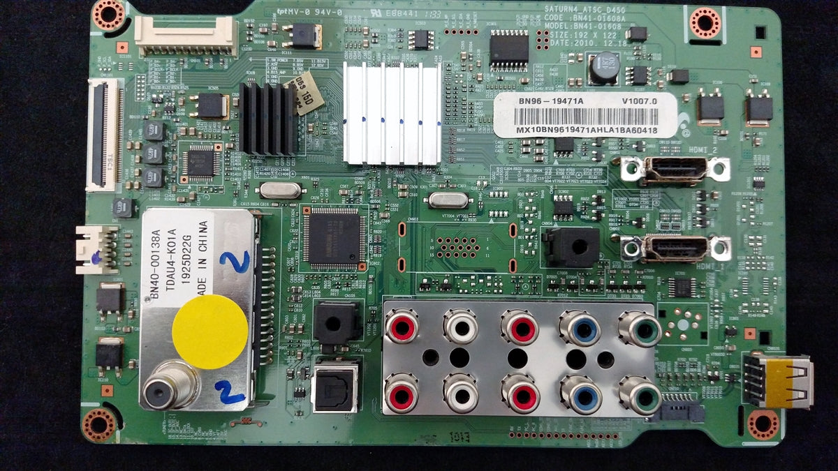 BN96-19471A Samsung TV Module, main unit, BN41-01608A, BN97-05315D, PN51D450A2DXZA, PN51D450A2DXZC