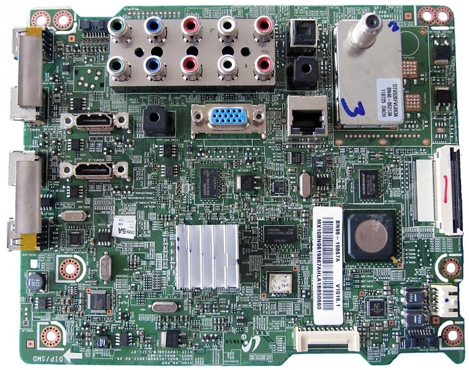 BN96-19867A Samsung Main Board, BN41-01590B, BN97-05895A, PN51D550C1FXZA