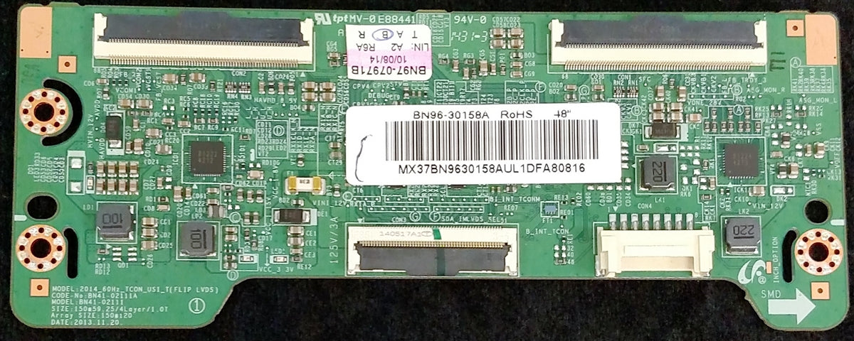 BN96-30158A Samsung T-Con, BN97-07971B, BN41-02111A, UN48H5500AFXZA