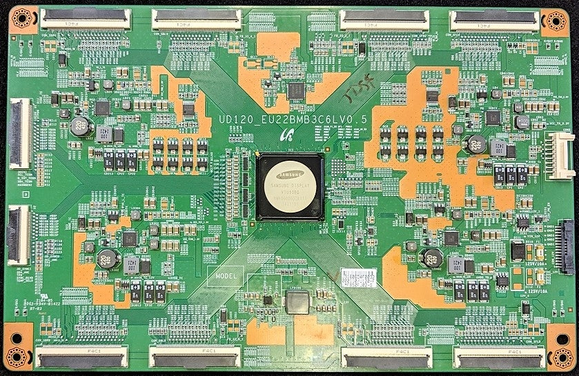 BN96-33254A Samsung T-Con, UD120_EU22BMB3C6LV0.5, 31606F, UN85HU8550FXZA, LH85QMDPLGC/ZA UY02, UN85JU7100FXZA