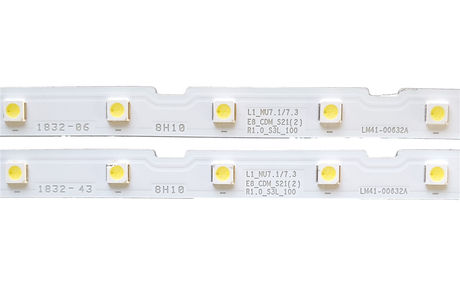 BN96-46866A Samsung Backlight Strips, LM41-00632A, UN58NU7100FXZA, UN58RU7100FXZA, UN58NU710DFXZA, UN58MU6070, UN58RU7100FXZA, UN58RU710DFXZA, UN58RU7100FXZC