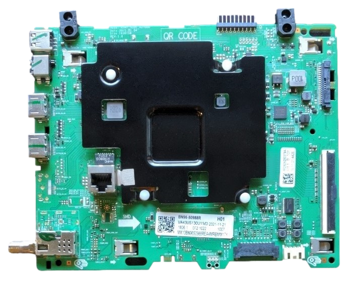 BN96-50988R Samsung Main Board, XE12, UN43TU7000F, UN43TU7000FXZA, UN43TU700DFXZA, UN43TU7000BXZA