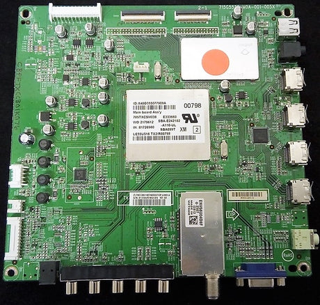 CBPFTXCCB01K076 Hitachi Main Board, 715G5538-M0A-001-005X, (T)TXCCB01K0760000T0P, LE55U516