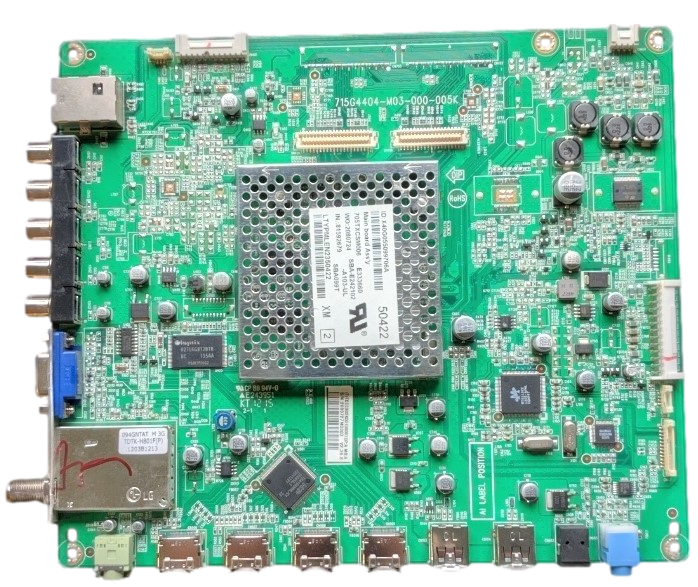 CBPFTXCCB02K001 Vizio Main Board, 715G4404-M04-000-005K, TXCCB02K0010004, TXCCB02K0010005, TXCCB02K0010003, TXCCB02K0010008, M3D550KD, M3D550KDE