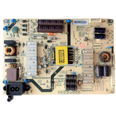 COV33916001 LG Power Supply, L3L02J, 168P-L3L02J-W1, 5835-L3L02J-W100, 40LH5000-UA