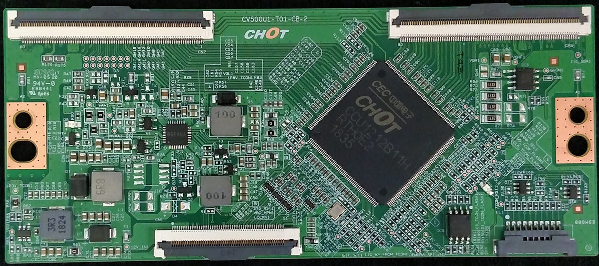 Cv50002 Iner CV500U1-T01-CB-2 Insignia T-Con, CV500U1-T01-CB-2, NS-50DF710NA19, NS ...