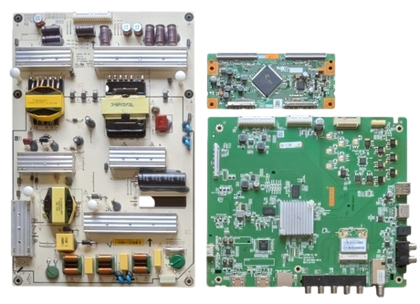 D60-D3 Vizio TV Repair Parts Kit, Y8387078S Main Board, 09-60CAP0C0-00 Power Supply, RUNTK5489TP T-Con, D60-D3