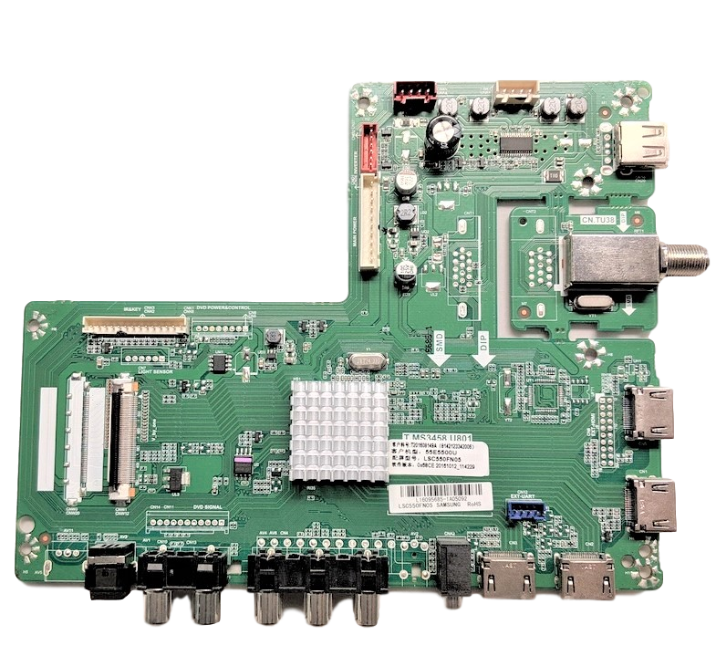 DH1TKJM0200M Haier Main Board, T.MS3458.U801, LSC550FN05, 55E5500U, 55E5500U A