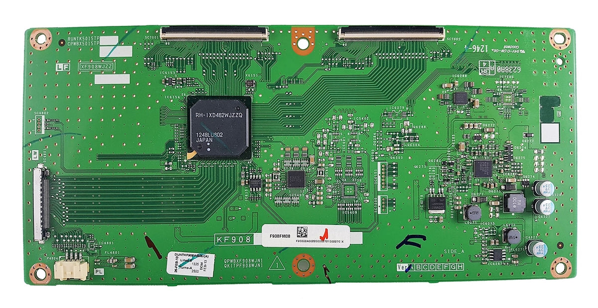 DUNTKF908FM08 Sharp TV Module, T-Con, XF908WJZZ, KF908, CPWBX5015TP,  LC-60LE550U, LC-70LE550U