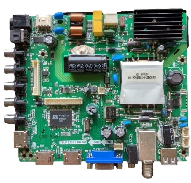 E17023-1-SY Element Main Board, TP.MS3393.PB801, K17010188, 890-M00-06NBX, ELEFW3916