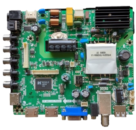 E17023-1-SY Element Main Board, TP.MS3393.PB801, K17010188, 890-M00-06NBX, ELEFW3916