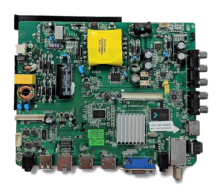 E17092-SY Element Main Board / Power Supply, ST6308RTU-AP1, V400HJ6-PE1, ELST4017