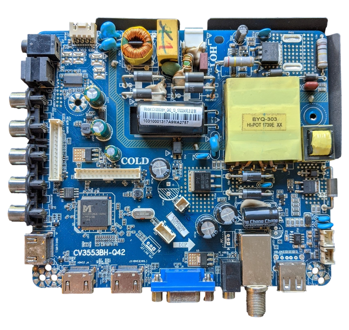 E17120-17-SY Element Main /Power supply Board, 1031000130, CV3553BH-Q42, ELFW4017BF