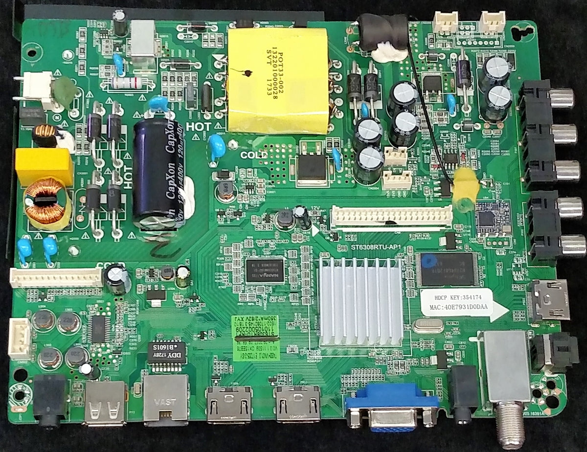 E17205-2-SY Element Main Board / Power Supply, 110105002209, ST6308RTU-AP1, ELST4316S