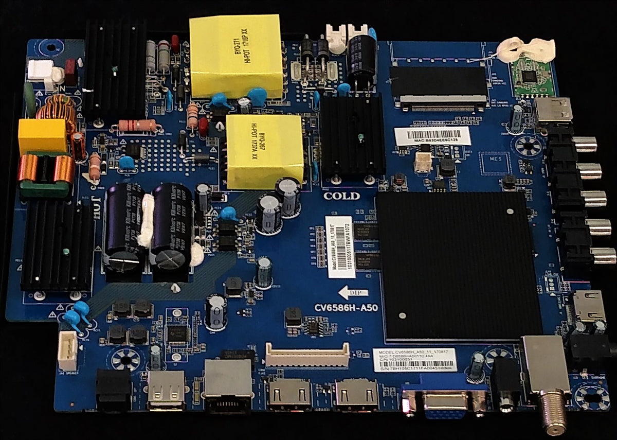 E17248-2-SY Element Main Board / Power Supply, 103100051, CV658614-A50, T55QVN05.0, E4SFT5517 #P7A5M