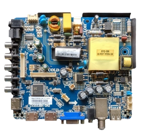 E17251-1-SY Element Main Board, E17251-1-SY, CV3553BH-Q42-13-170324, 103100060, ELFW5017 P7C1M