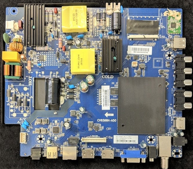 E18004-1-SY Element Main Board / Power Supply, CV6586H_A50, 103100053, T500QVN03, E4SFT5017