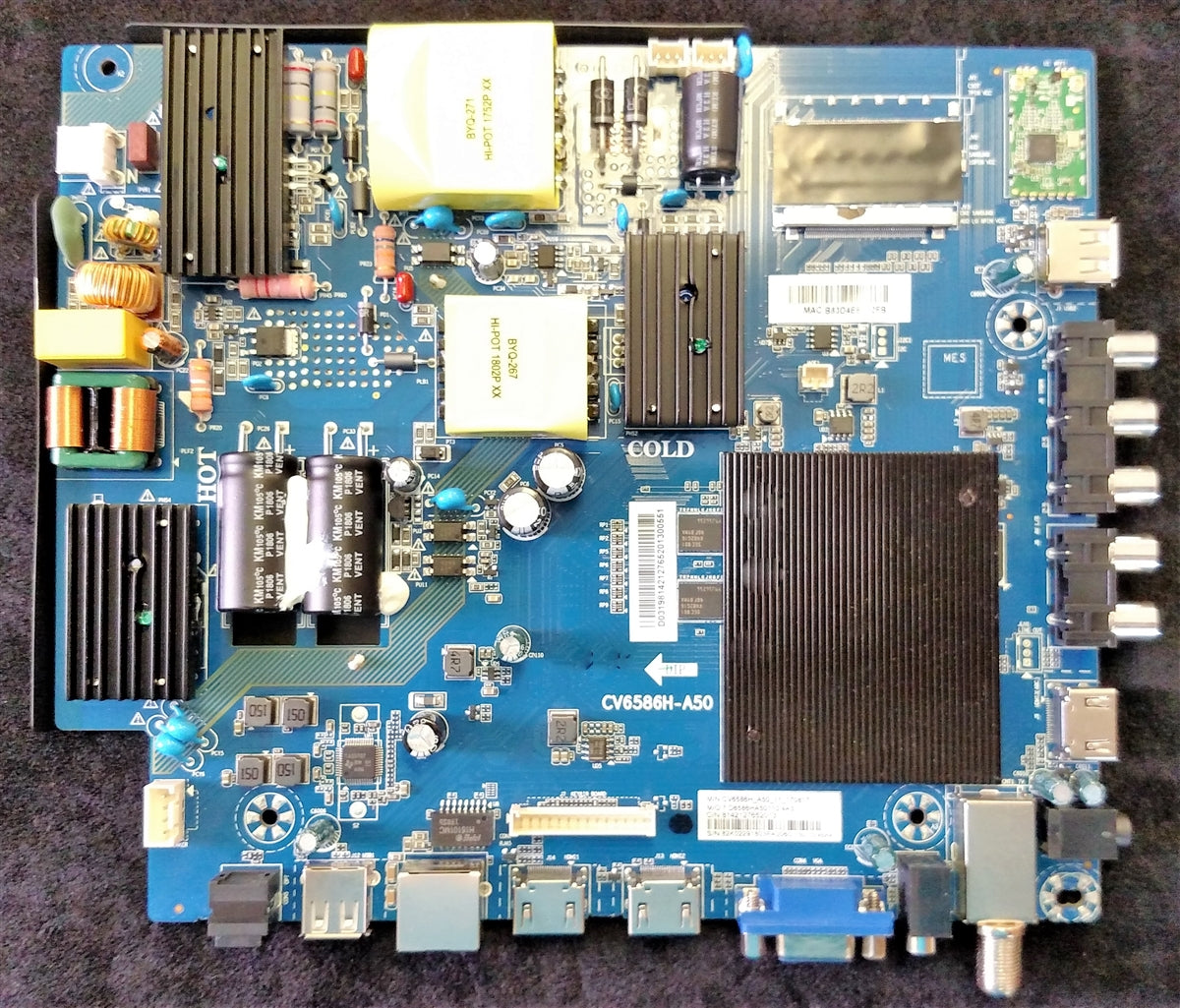 E18030-ZX Element Main Board / Power Supply, 8142127652013, CV6586H-A50,E4SFT5517