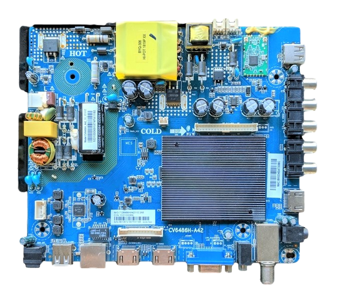 E18087-1-SY Element Main Board, CV6486H-A42, V500HJ4-Q01, E18087-1-SY, E18087-SY, E2SW5018 G8C9M