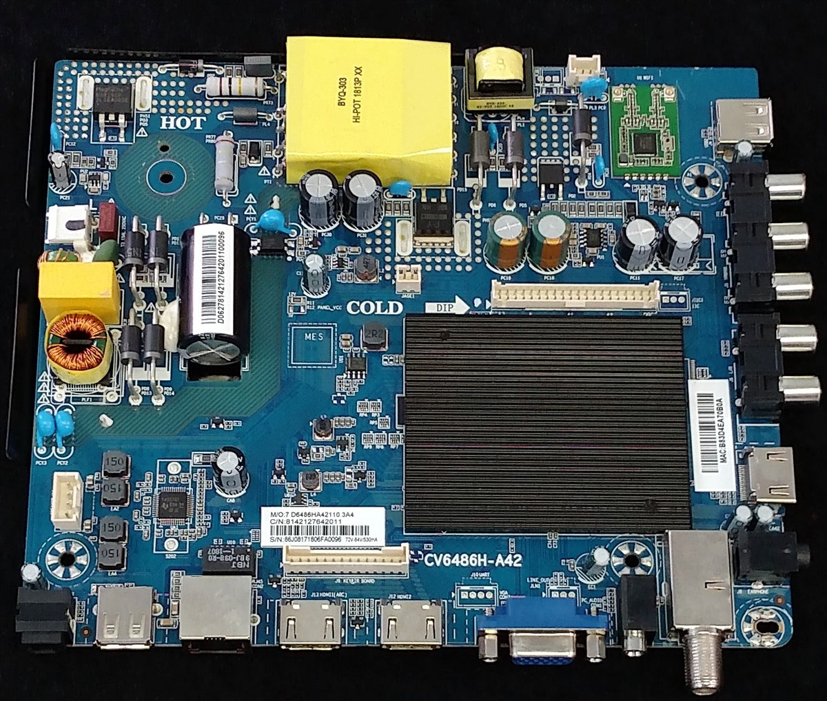 E18093-ZX Element Main Board / Power Supply, CV6486H-A42, 8142127642011, ELST4316S