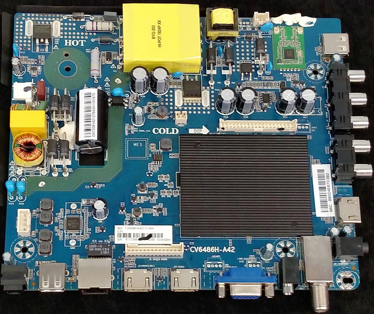 E18108-ZX Element Main Board / Power Supply, 8142127642011, CV6486H-A42, HV430FHB-N10, ELST4316S