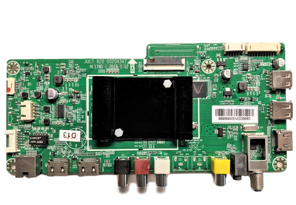 E2SW5018-MAIN Element Main Board, JUC7.820.00204347, HLS78D-i, E2SW5018, P8Q0H