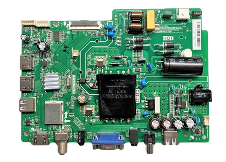 E2T4019-MAIN-V1 Element Main Board/Power Supply, A19072579, TP.V56-PB738, E2T4019